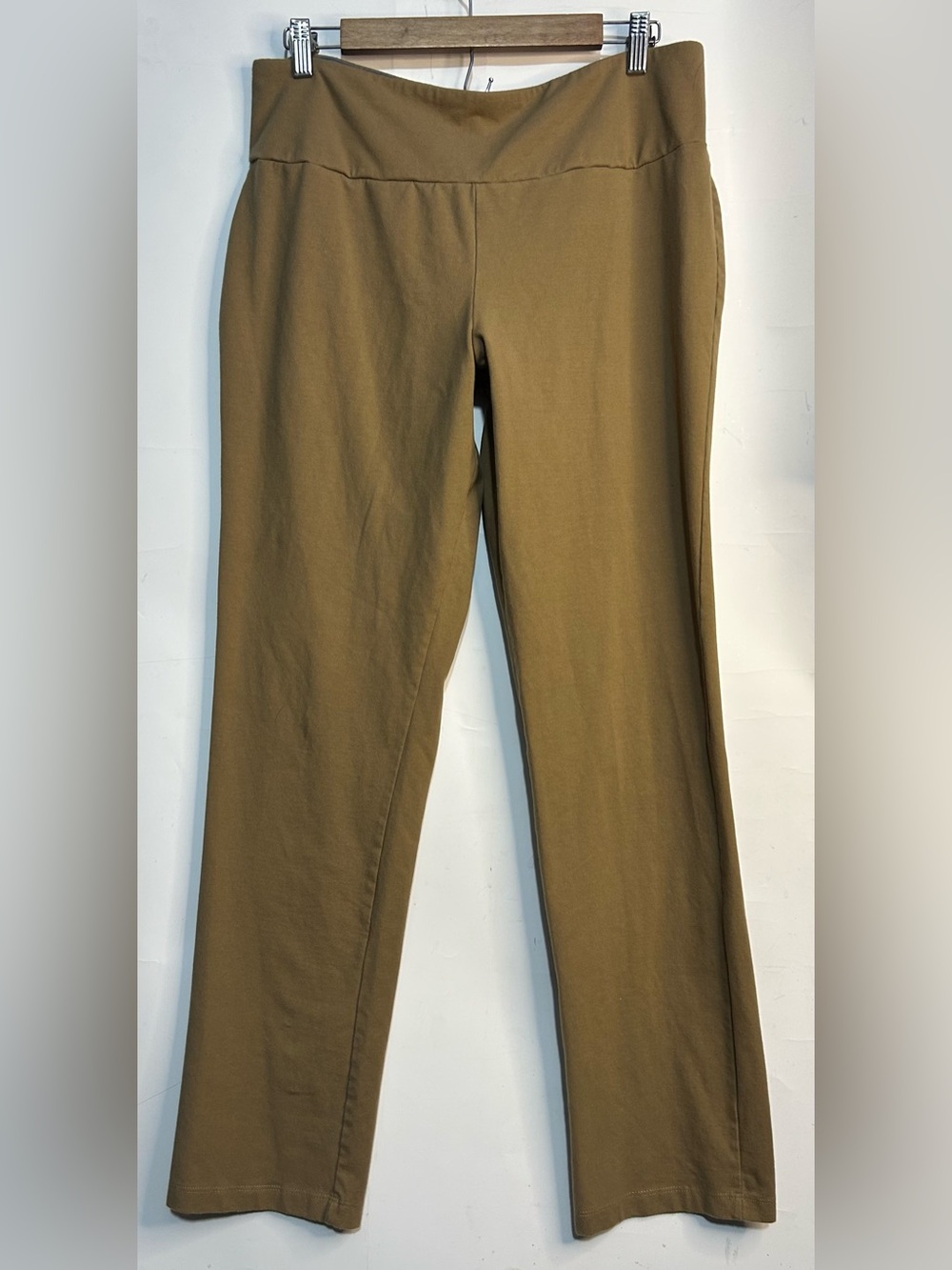 Women With Control Tan Leggings Large